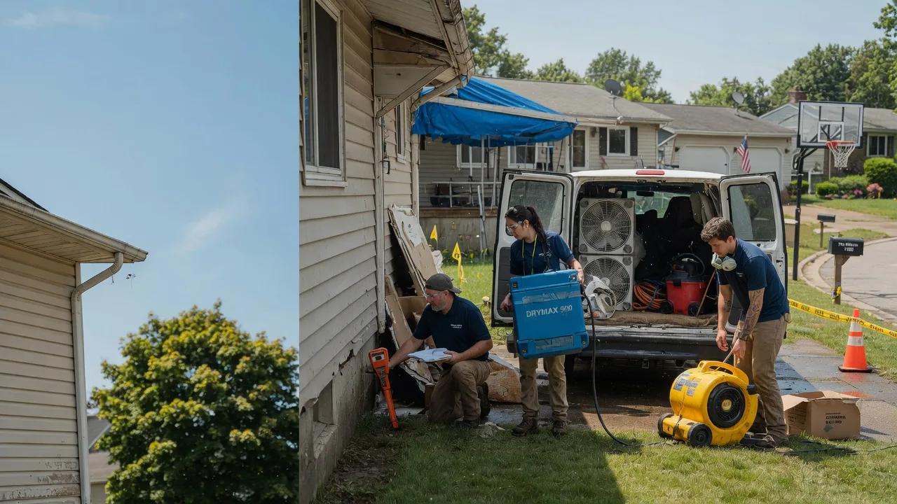 Ceiling Leak Cleanup in Hackensack, MN near me